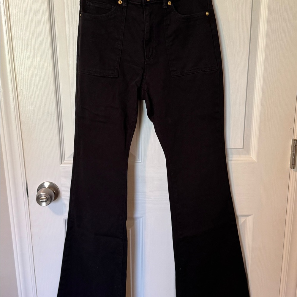 Black Flared Pants